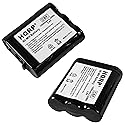 HQRP 2- Pack Phone Battery Compatible with Panasonic N4HKGMA0001, KX-TG5750, KX-TGA2705, KX-TGA290B, KX-TGA5100, KX-TGA5100M