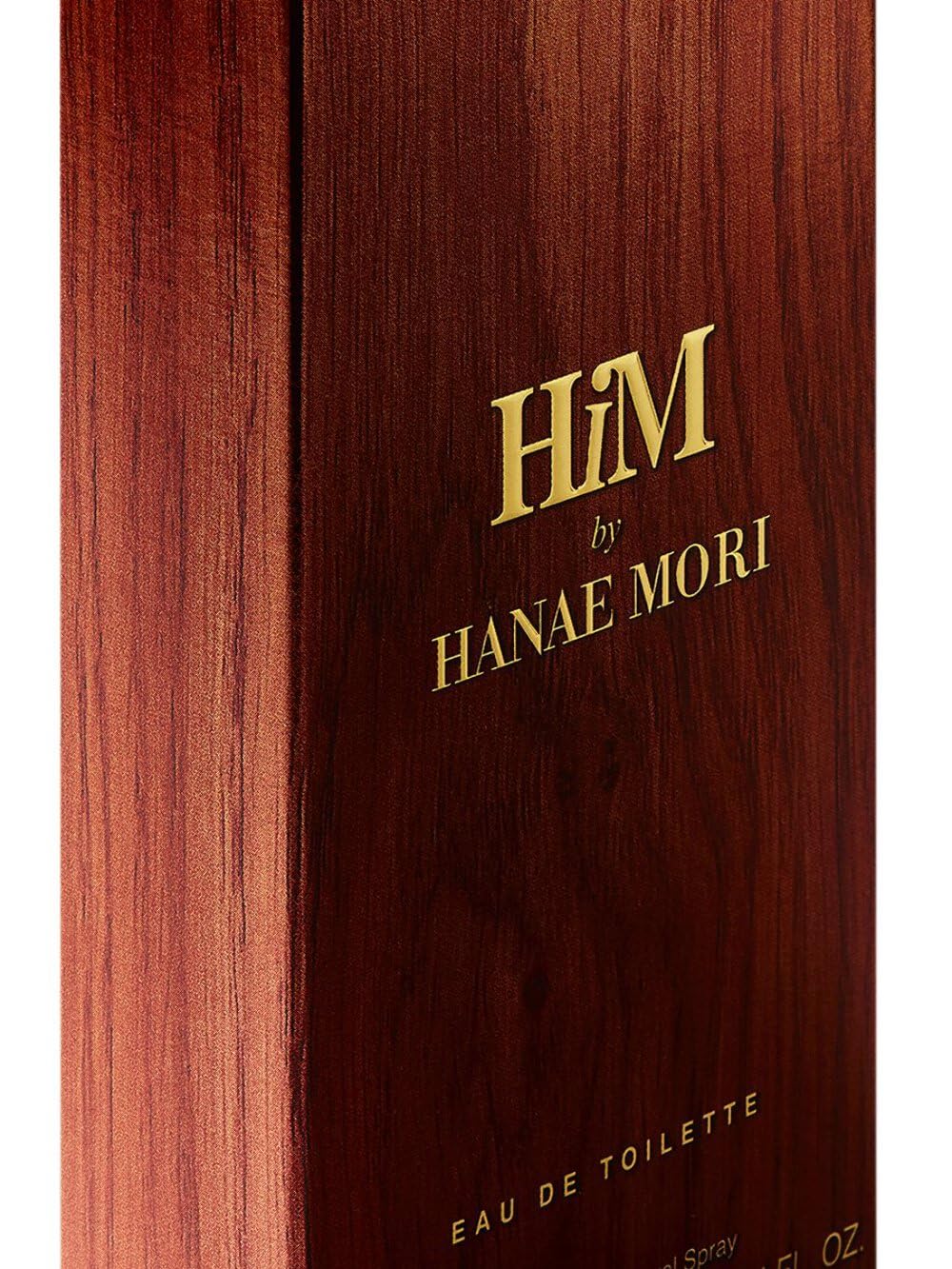 Hanae Mori Him Eau de Toilette Spray for Men, 3.4 Fluid Ounce