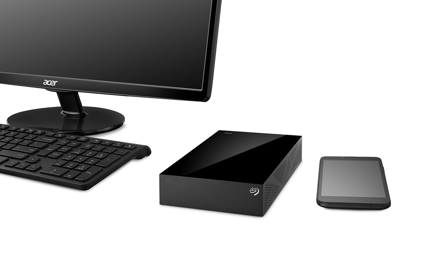 Seagate Backup Plus 2TB Desktop External Hard Drive USB 3.0 (STDT2000100)