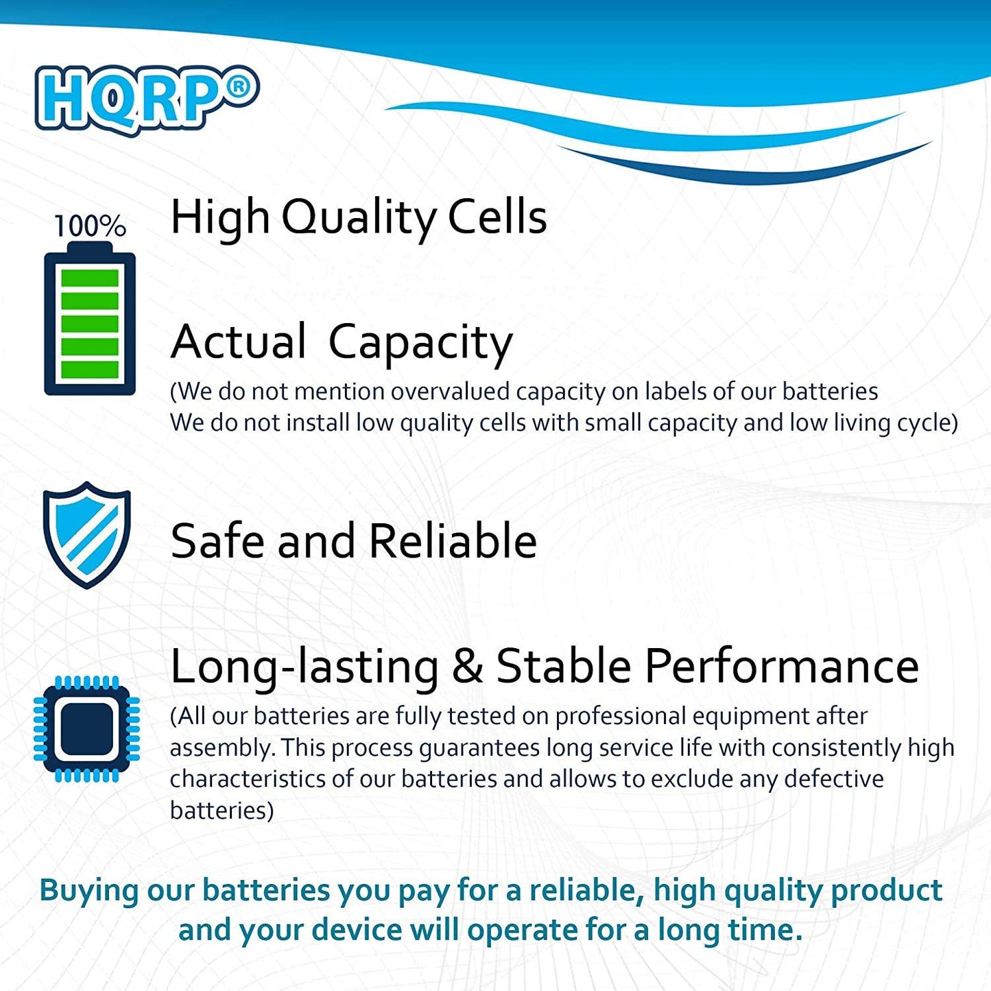 HQRP 4-Pack Lithium Battery Compatible with Weight Watchers WW39N Digital Glass Scale