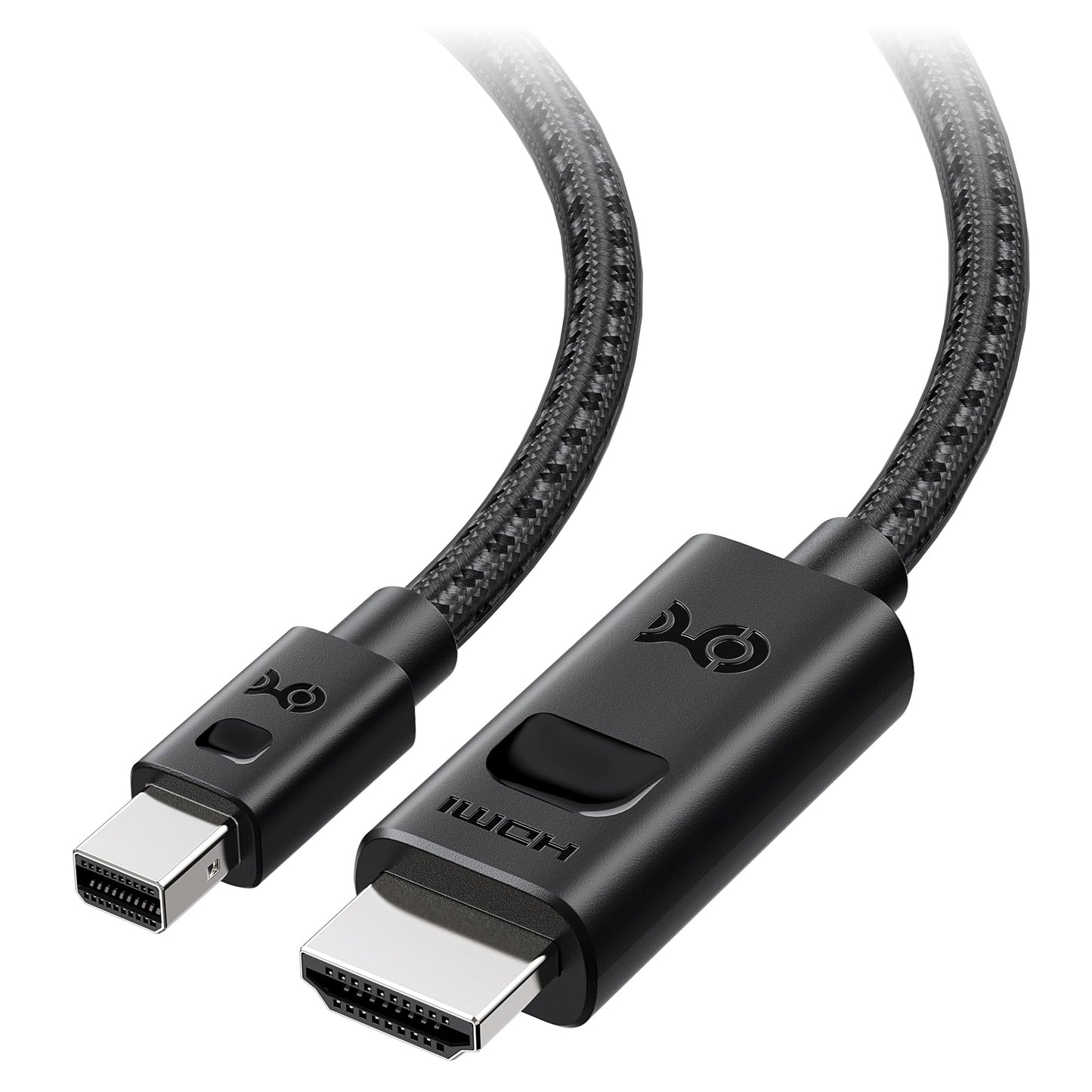 Cable Matters 8K Mini DisplayPort 1.4 to HDMI 2.1 Cable - 6ft / 1.8m, with 4K 240Hz / 8K 60Hz, Unidirectional Mini Display Port to HDMI 2.1 Cable