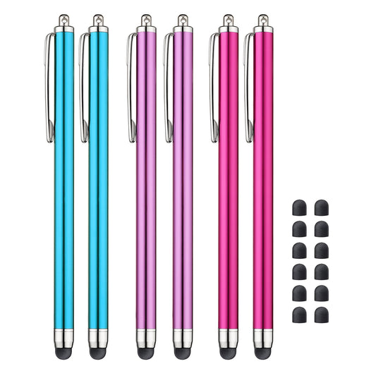 CCIVV Stylus Pen for Touchscreen, Fine Point Capacitive Stylus Pens for iPad iPhone Android Tablet, Phone Samsung Nintendo Switch for Writing Drawing
