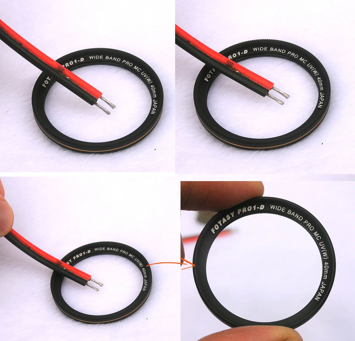 Fotasy 49mm Ultra Slim Circular PL Lens Filter, Nano Coatings MRC Multi Resistant Coating Oil Water Scratch, 16 Layers Multi-Coated 49mm CPL Filter