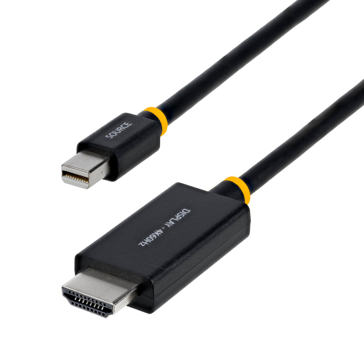 StarTech 3ft Active Mini DP to HDMI 2.0 Cable, 4K 60Hz (3F-MDP-HDMI2-4K60)