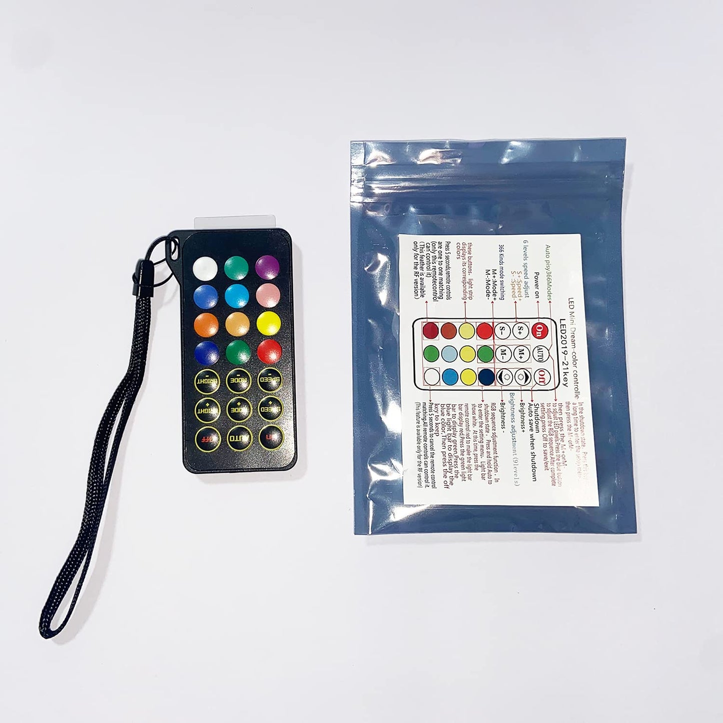 Omotor Replacement Remote for Led Whip Light