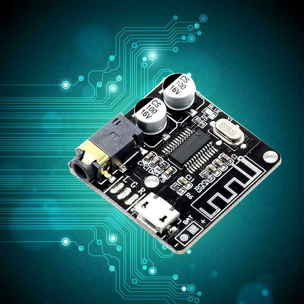 Acxico 2Pcs VHM-314 Bluetooth Audio Receiver Board 5.0 MP3 Lossless HF Board DIY