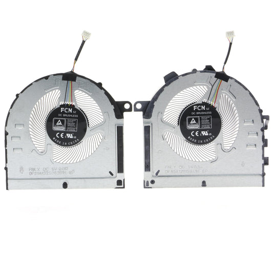 CPU&GPU Cooling Fan for Lenovo Ideapad Gaming 3-15ACH6 3-15IHU6 5h40s20422 DFS5M325063B1H DFS5K12B159A1H