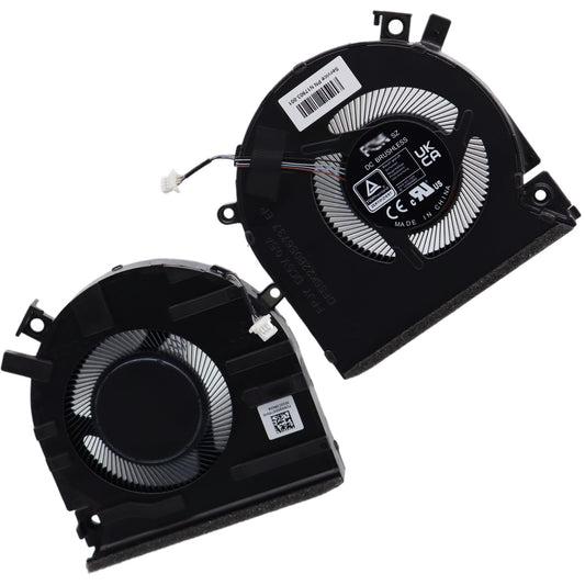 Deal4GO 2-Pack CPU & GPU Graphics Cooling Fan N13304-001 Replacement for HP Victus 15-FA 15-FB 15-FA0025NR 15-FB1013DX 15-FB0028NR, Black