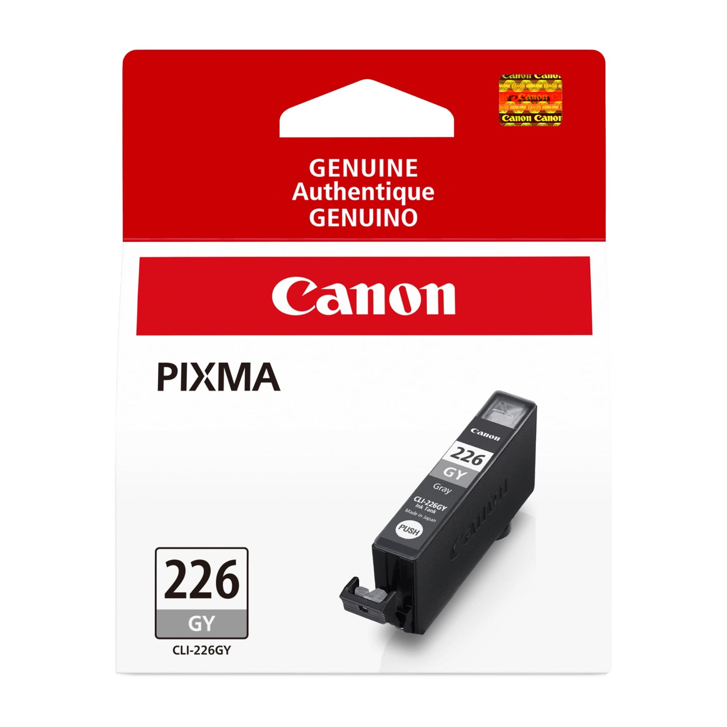 Canon CLI-226 Genuine Gray Ink Tank, Compatible with MG8120, MG6120, MG8220, and MG6220 Printers