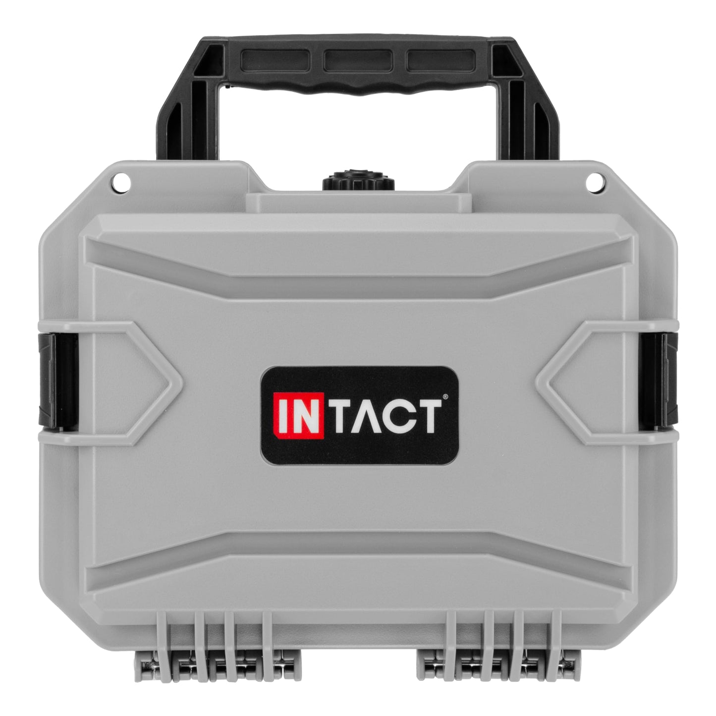 Eylar 11.8" Intact Series Compact Hard Camera Case, Lightweight and Durable Stacker Design with Foam (Gray)