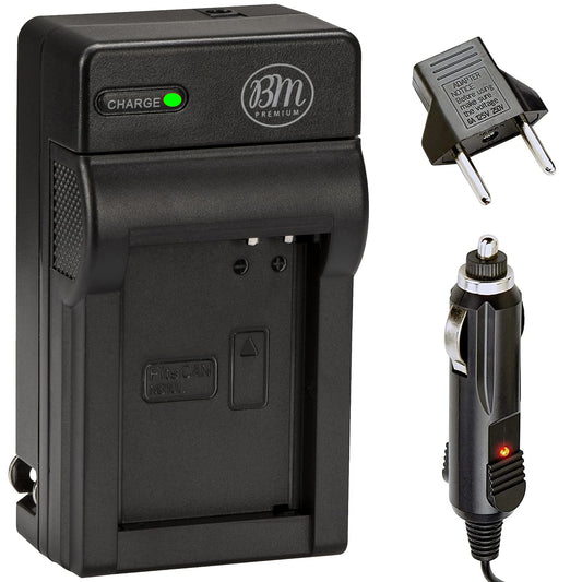 BM Premium NB10L Battery Charger for Canon PowerShot G15, G16, G1 X, G3-X, SX40 HS, SX50 HS, SX60 HS Digital Camera (CB-2LC Replacement)