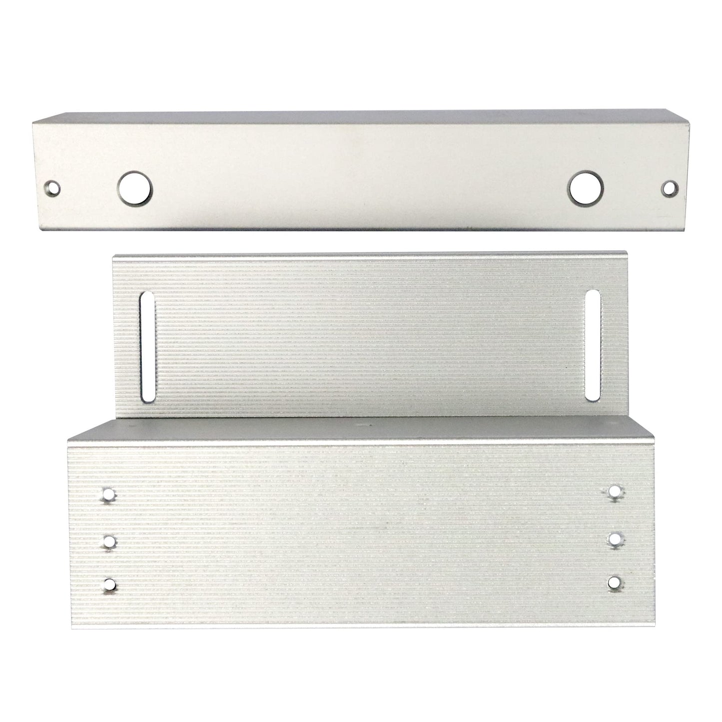 Visionis FPC-5193 1200lbs Indoor Electromagnetic Lock with 1,200 lbs L and Z Bracket for Inswinging Door Access Control Maglock
