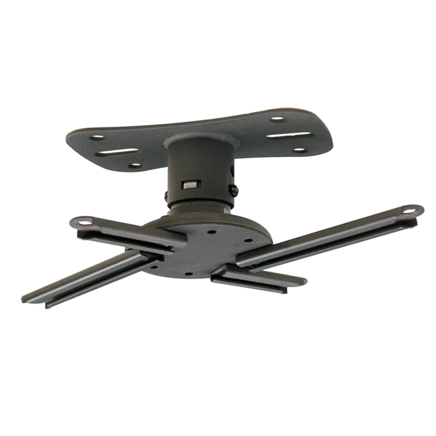 Kanto P101 Universal Projector Ceiling Mount | Solid Steel Construction | Easy to Install | Black