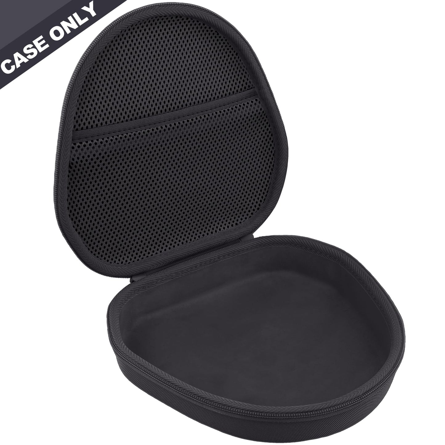 Hard Case for Apple AirPods Max 2 / AirPods Max Wireless Over-Ear Headphones, Portable Travel Storage Organizer with Shockproof Protection, Black
