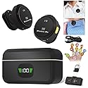 Gift Wireless Personal Lavalier Microphone with?Cultural Stickers?for Lightning iPhone 17/16/15/Android Noise Cancellation Omnidirectional Microphone
