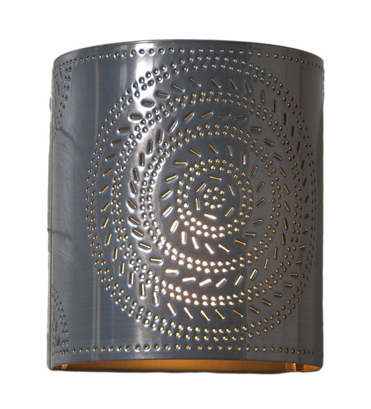 Irvin's Tinware Chisel Sconce Light in Country Tin