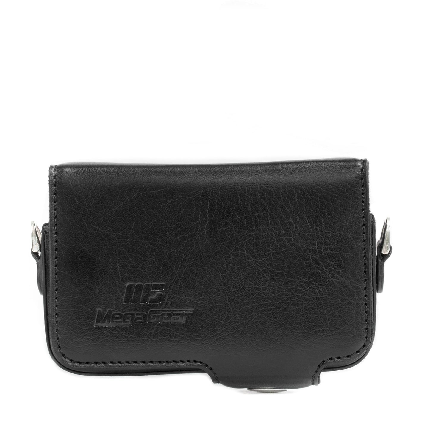 MegaGear MG281 Leather Camera Case with Strap compatible with Sony Cyber-shot DSC-RX100 VII, DSC-RX100 VI, DSC-RX100 V, DSC-RX100 IV, DSC-RX100 III