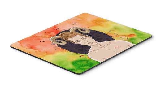 Caroline's Treasures BB7317MP Aries Zodiac Sign Mouse Pad, Hot Pad or Trivet for Home Office Gaming Working Computers Laptop Mouse Mat,Washable Large