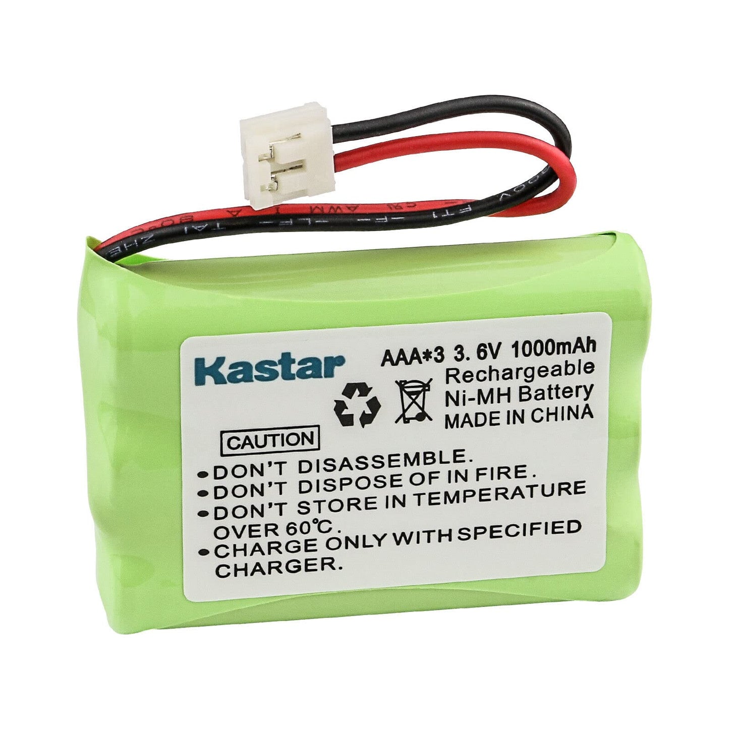 Kastar 1-Pack Battery Replacement for AT&T 80-5848-00-00 8058480000 89-0099-00 8900990000 BT27910 27910 BT5633 BT6823 TL26158 PMP-3900 Lucent
