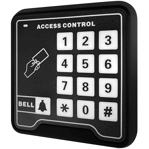 UHPPOTE 125KHz RFID Stand Alone Door Access Control Keypad Support 500 Users