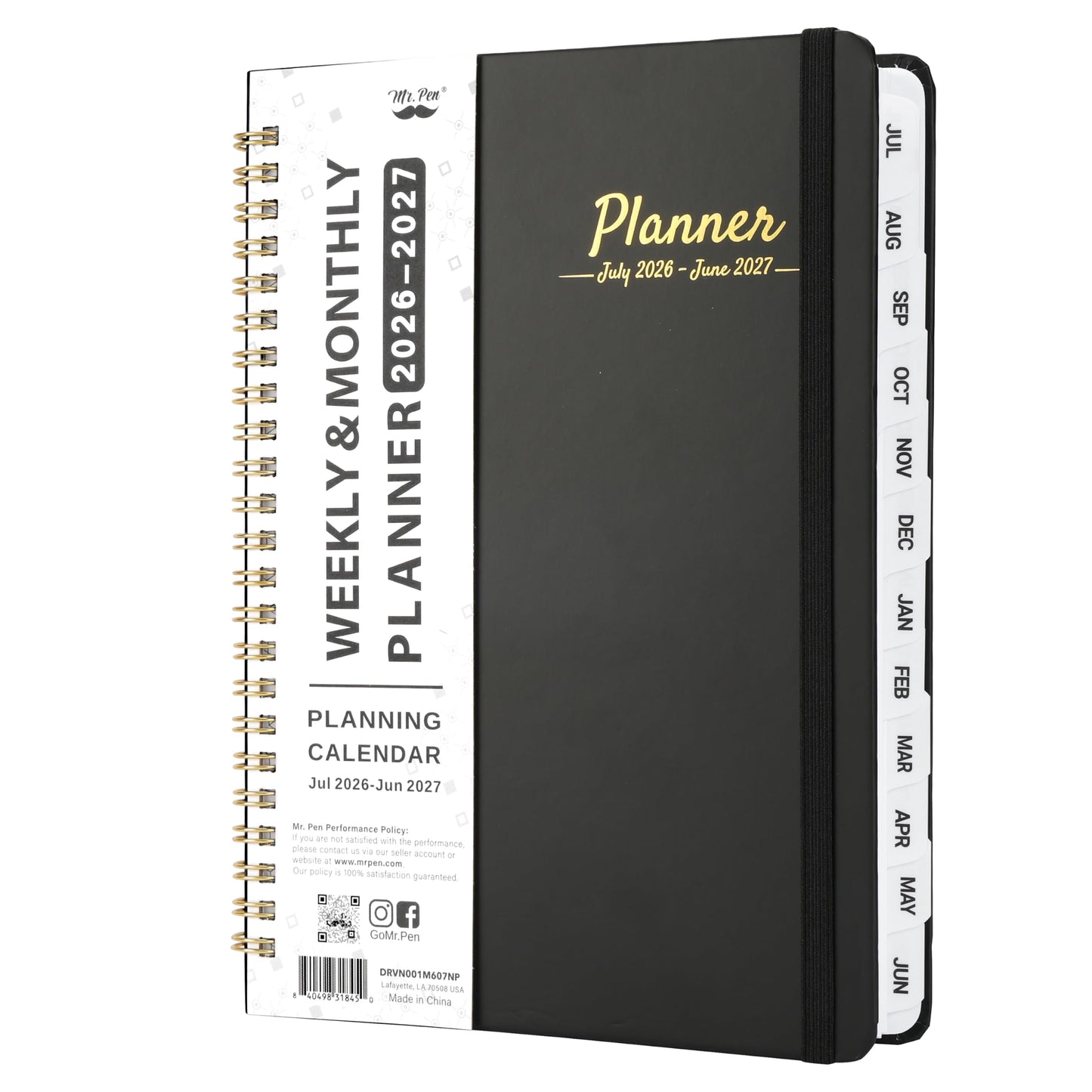 Mr. Pen- Planner 2026-2027, A5 (6.2" x 8.5"), July 2026 - June 2027