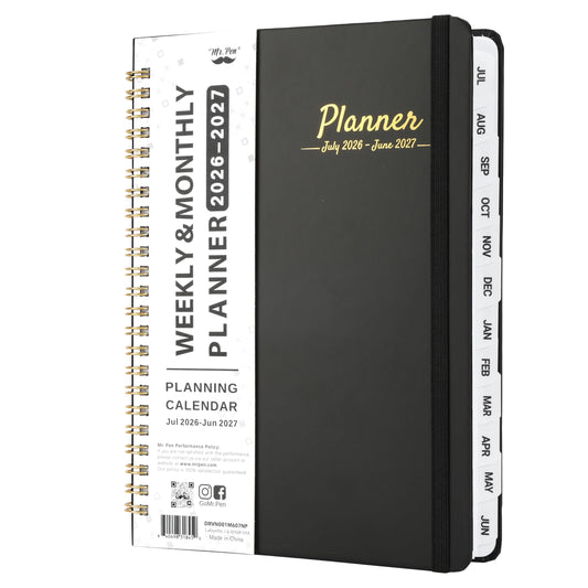 Mr. Pen- Planner 2026-2027, A5 (6.2" x 8.5"), July 2026 - June 2027