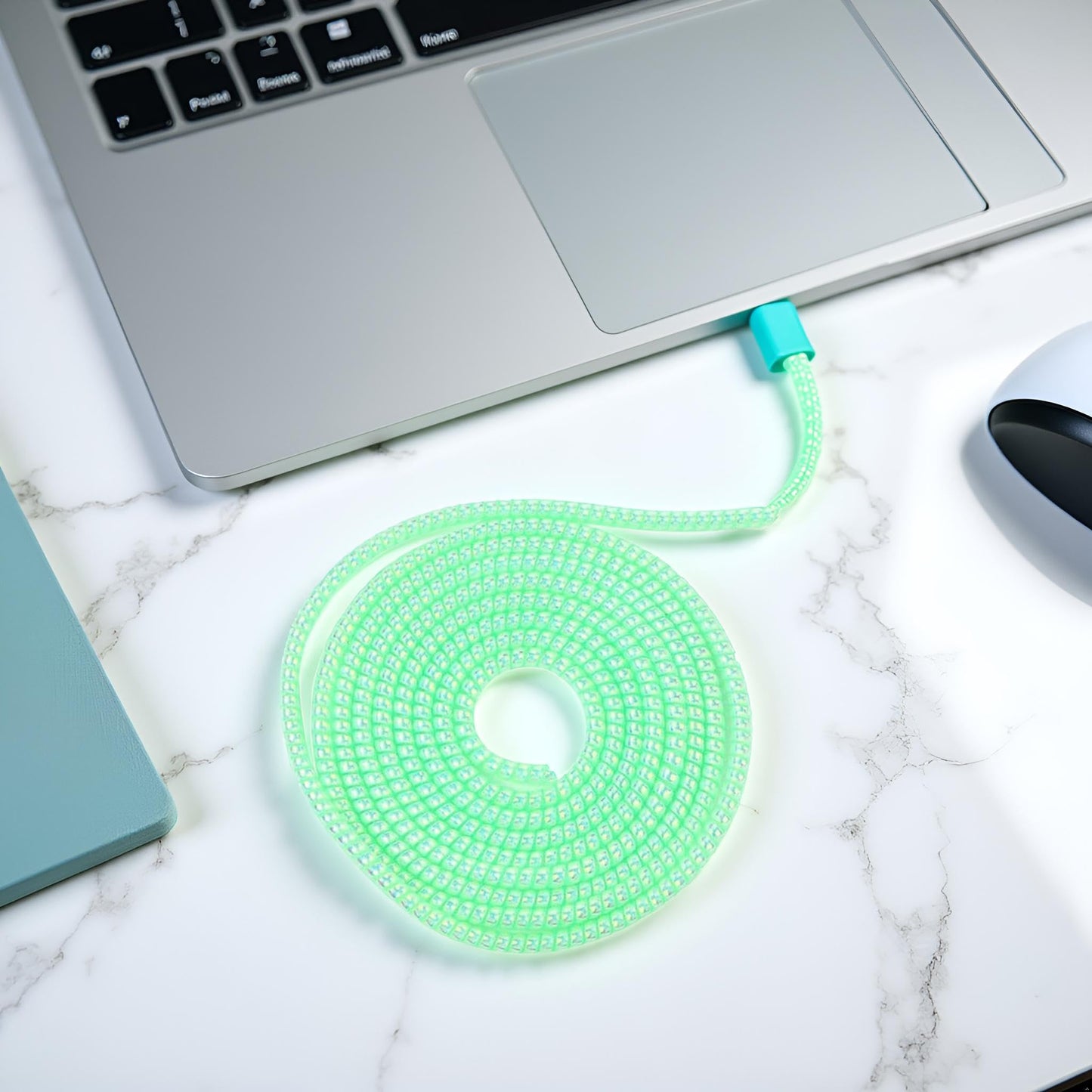 Spiral Cable Protector, Chargers Cable Protector Data Cable Protect Sleeve Charger Cover, Headphone Cable Saver for Phone Earphone USB Data Cable
