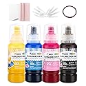 Printers Jack Sublimation Ink & 150 Sheet Sublimation Paper 8.5x11’’ 120G, Heat Tape Compatible for Inkjet Printer ET-2800 ET-15000 ET-2803 ET-2760