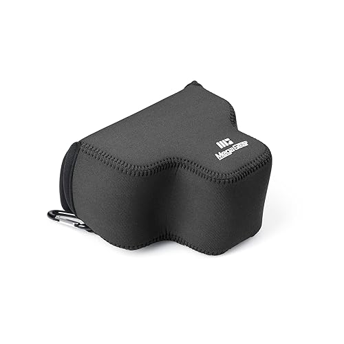 MegaGear Neoprene Camera Case for Sony Alpha a7C Mark II (28-60mm) - Stylish and Protective Digital Photography Bag - Black