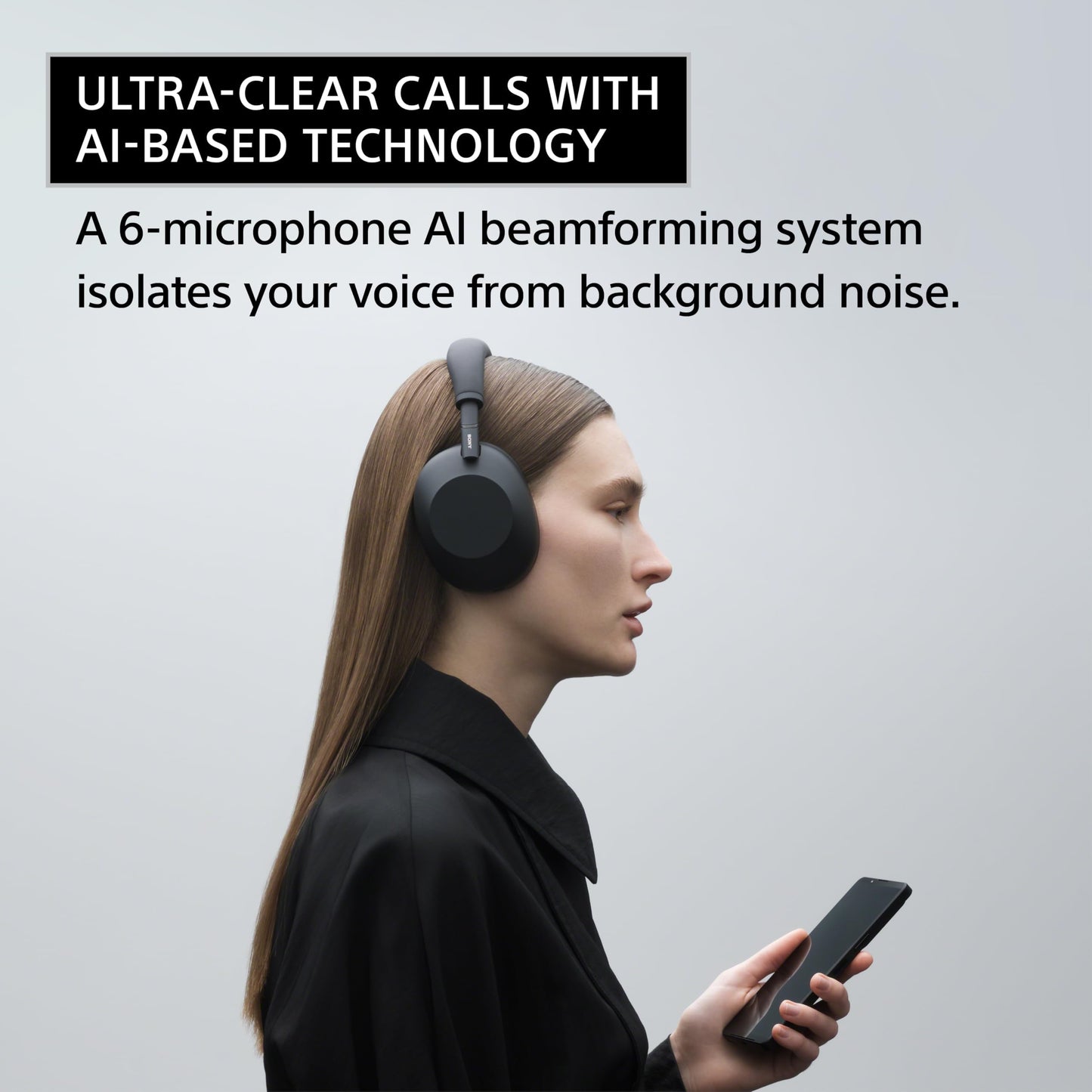 Sony WH-1000XM6 The Best Noise Canceling Wireless Headphones, HD NC Processor QN3, 12 Microphones, Adaptive NC Optimizer, Mastered by Engineers…
