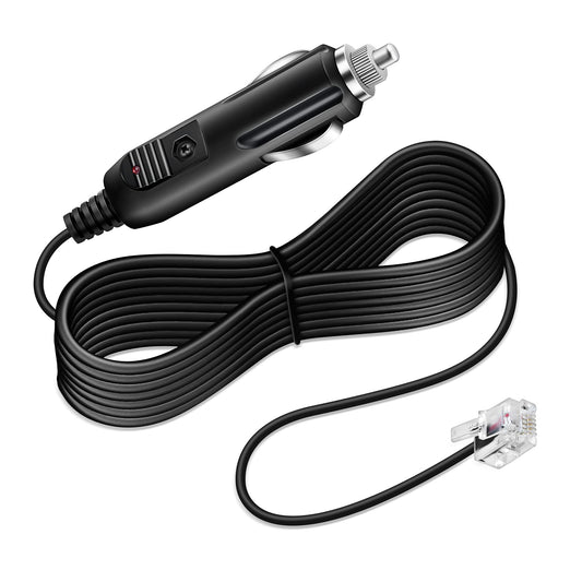 PwrON 12V Radar Detectors Adapter Car Charger Compatible with Beltronics/Escort Passport 9500i 8500 X50 / Valentine One V1 Vehicle Lighter Adapter…