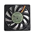 Everflow 12V DC 3 Pin Fans (70x10mm, High Speed)