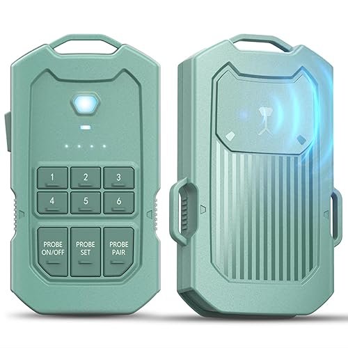 Camping Radar Security Alarm,Wireless Perimeter Alarm,Rechargeable Motion Sensor Trip Alarm,1/2 Mile Range,Waterproof System for Outdoor