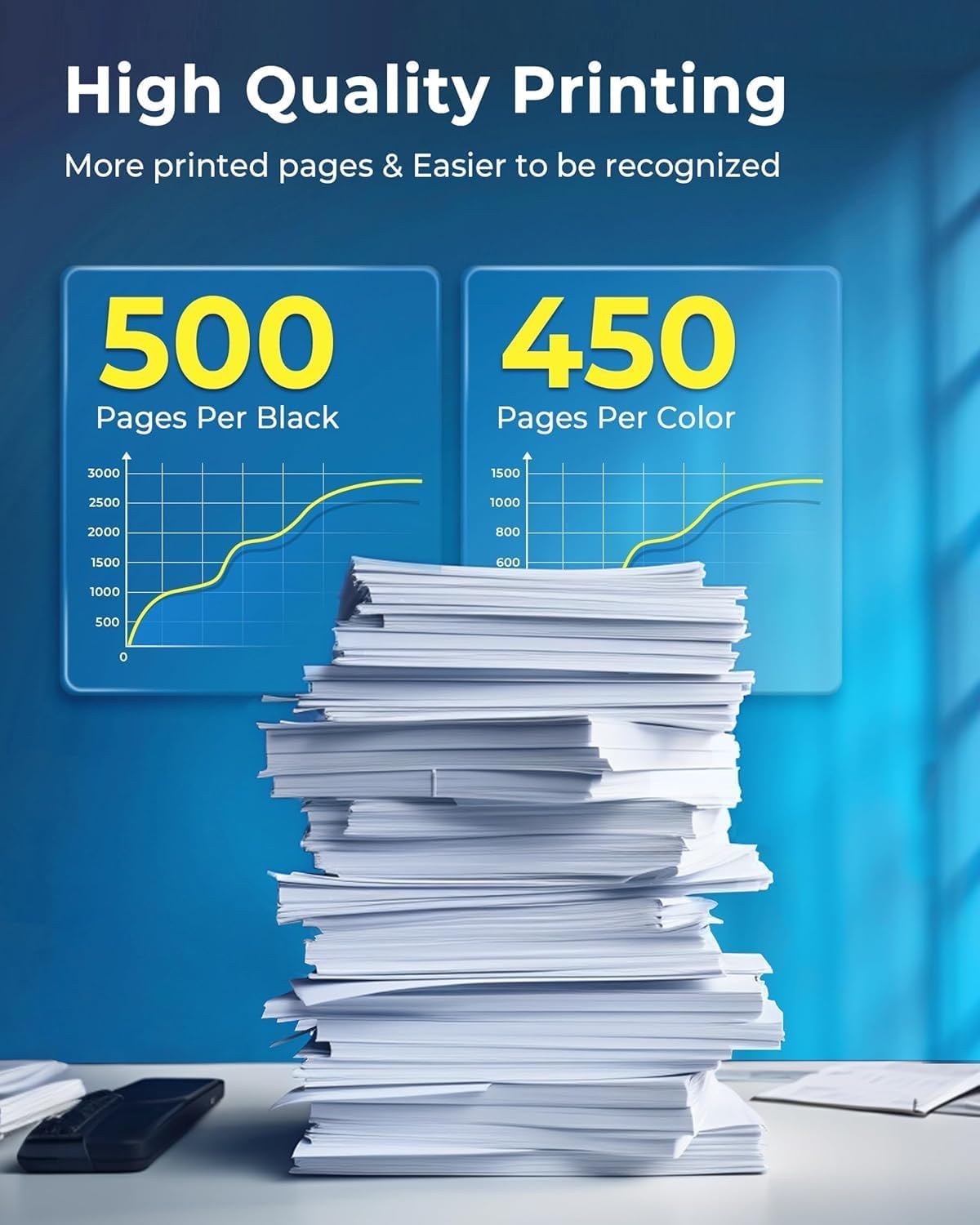 E-Z Ink Remanufactured Replacememt for 288XL Ink Cartridge Combo Pack,5pack