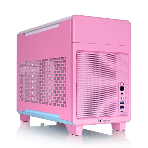 Thermaltake TR100 SFF Chassis; mITX Support; 18.9 Liters; PCIe 4.0 Riser Cable Included; 360mm GPU Clearance; 280mm Radiator Support; Removable PCIe