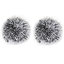 FONDFRAMORY Microphone Windscreen for DJI Mic, Furry Wind Muff Pop Filter Compatible with DJI Wireless Lavalier Mic, Fur Microphone Cover Sound