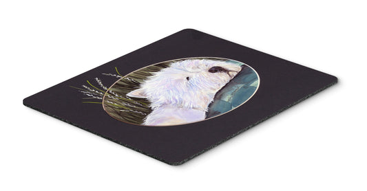 Caroline's Treasures SS8052MP Westie Mouse Pad, Hot Pad or Trivet for Home Office Gaming Working Computers Laptop Mouse Mat,Washable Large Mousepad
