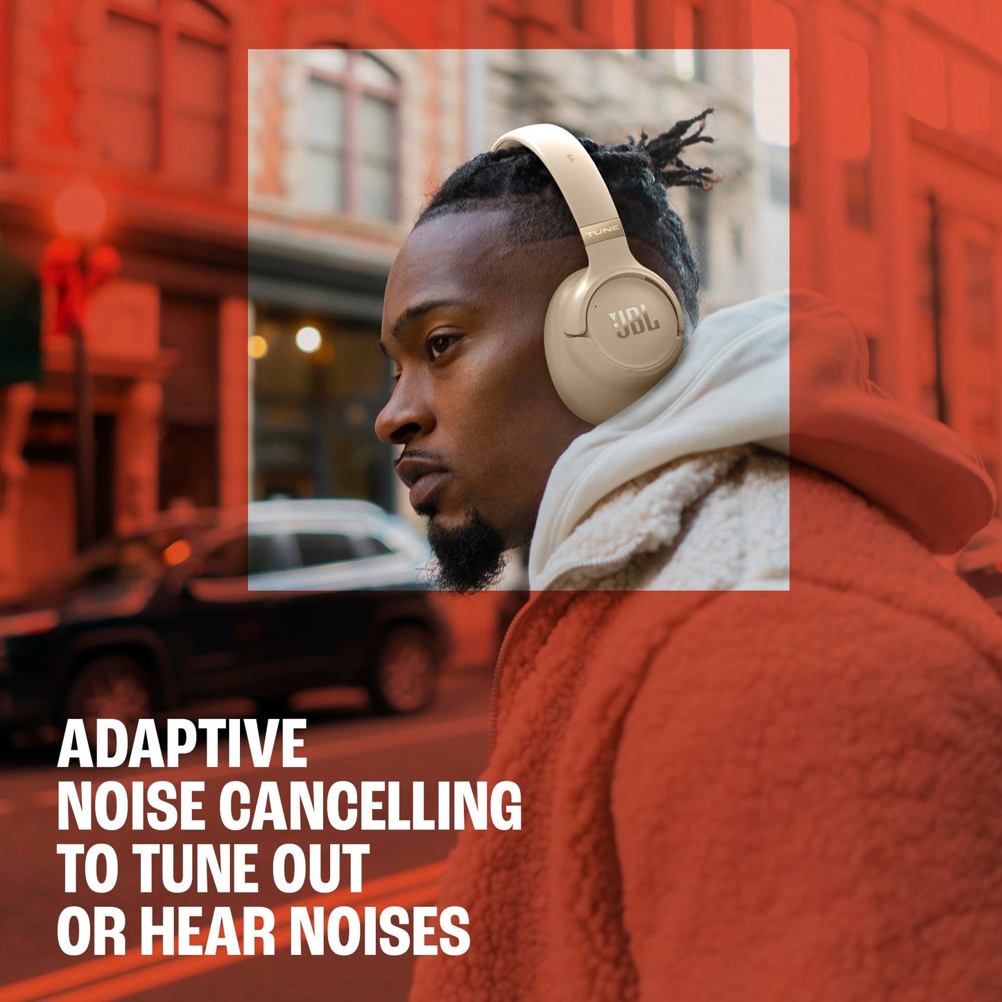 JBL Tune 780NC - Noise Cancelling Headphones - Blue