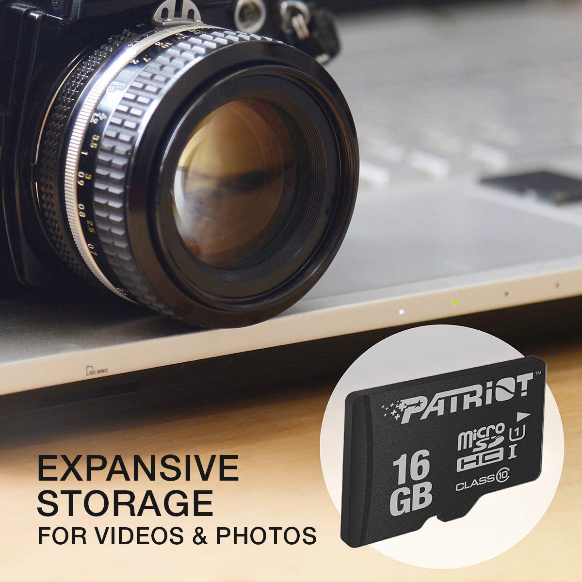 Patriot Memory LX Series Micro SD Flash Memory Card 16GB - 5 Pack