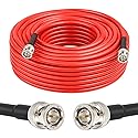 XRDS 12G SDI Cable 75FT, 75ohm RG6 BNC Supports HD-SDI/4K, 3G/6G-SDI for Video Security Camera SDI Converter