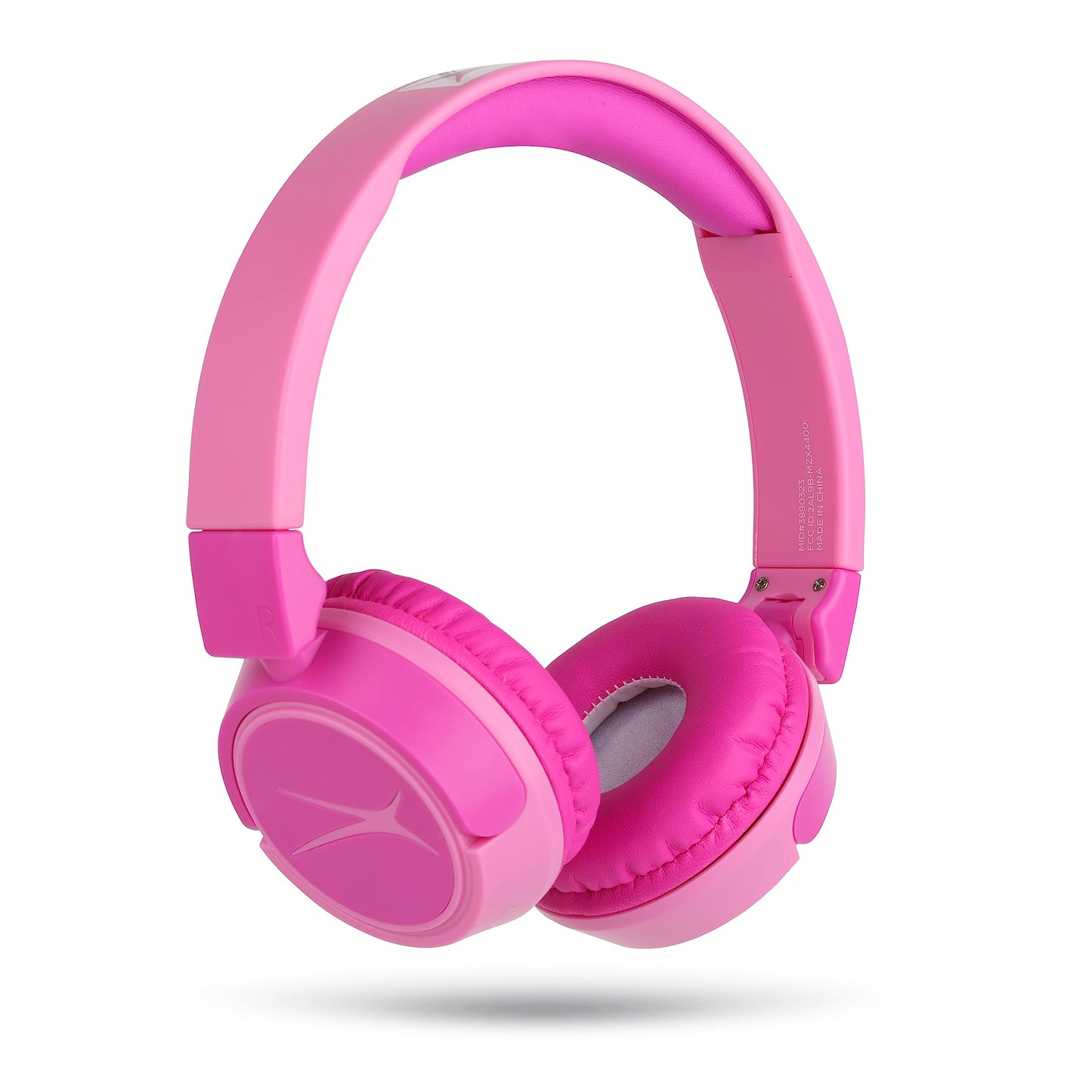 Altec Lansing Kid Safe 2-in-1 Wireless Bluetooth Headphones - Crystal Clear Sound, Safe Volume Limiting, Foldable Design - Enjoy Audio and Protect
