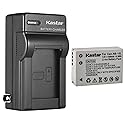 Kastar 1-Pack Battery and AC Wall Charger Replacement for Canon NB-10L NB10L, NB-10LH NB10LH Battery, Canon CB-2LC Charger, Canon PowerShot SX40 HS