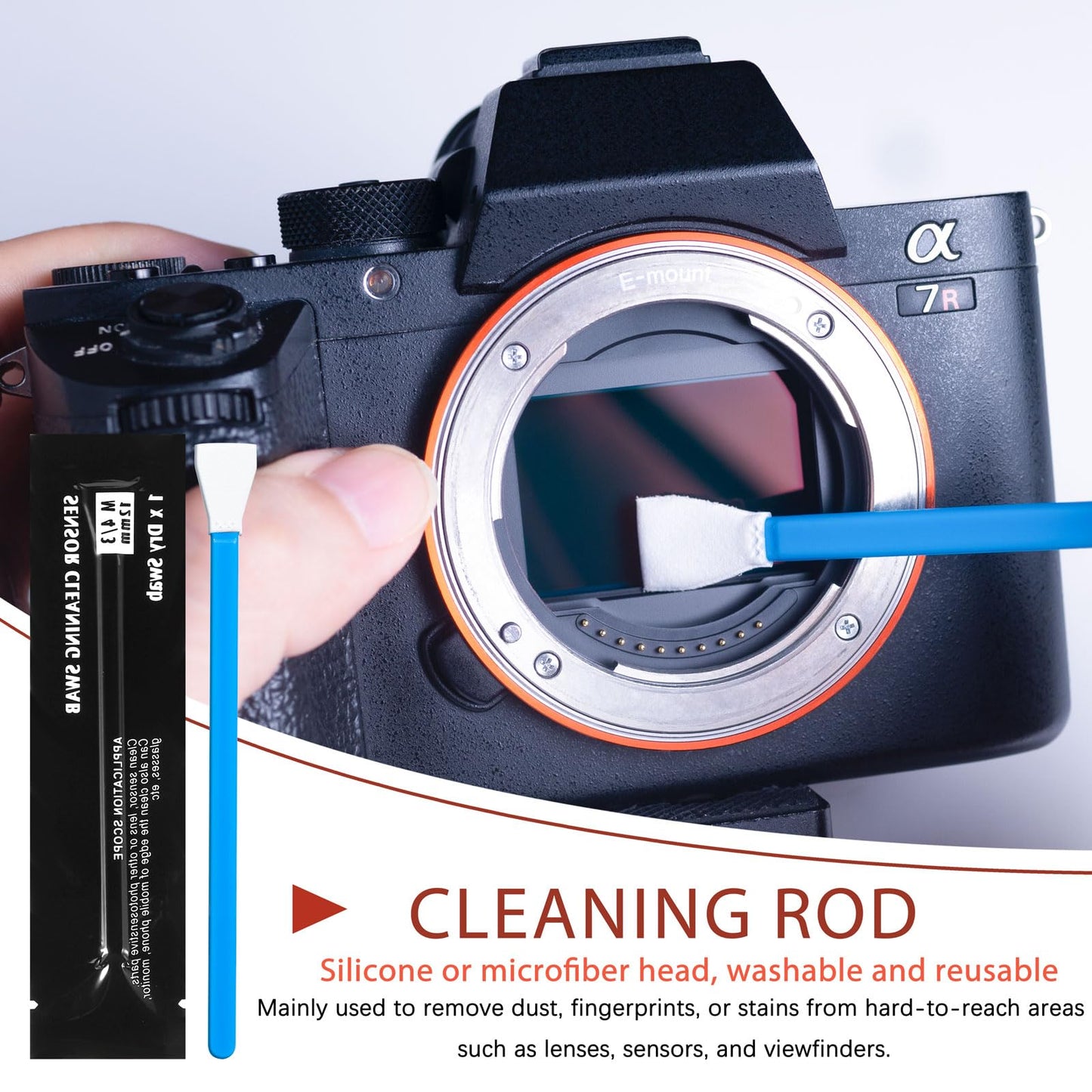 Camera Cleaning kit - Professional Camera Lens Cleaning Kit,Complete DSLR & Mirrorless Camera Sensor Cleaning Set Kit with Lens Pen, Blower, Brush