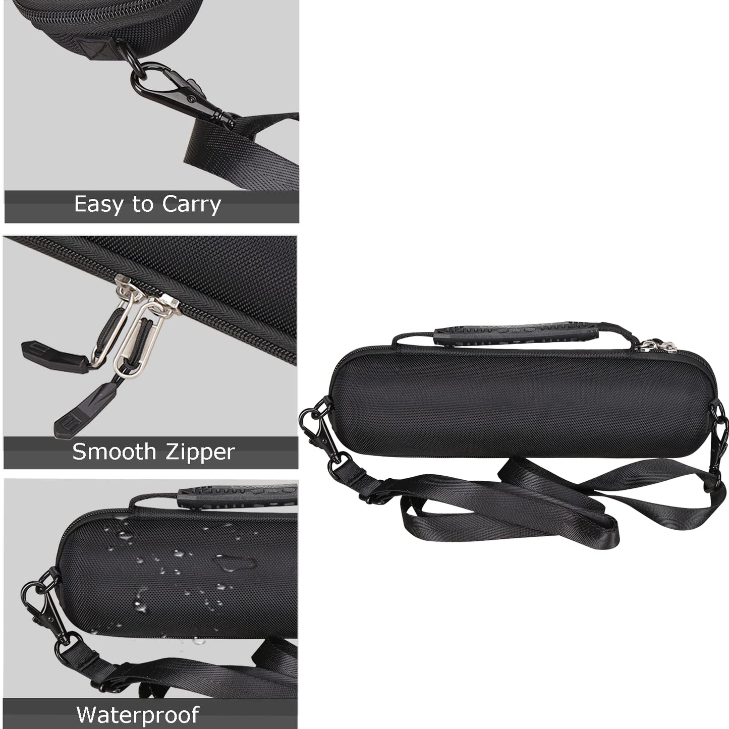 Tourmate Hard Case for Erkei Sehn Portable Bluetooth Speaker, Protective Carrying Storage Bag