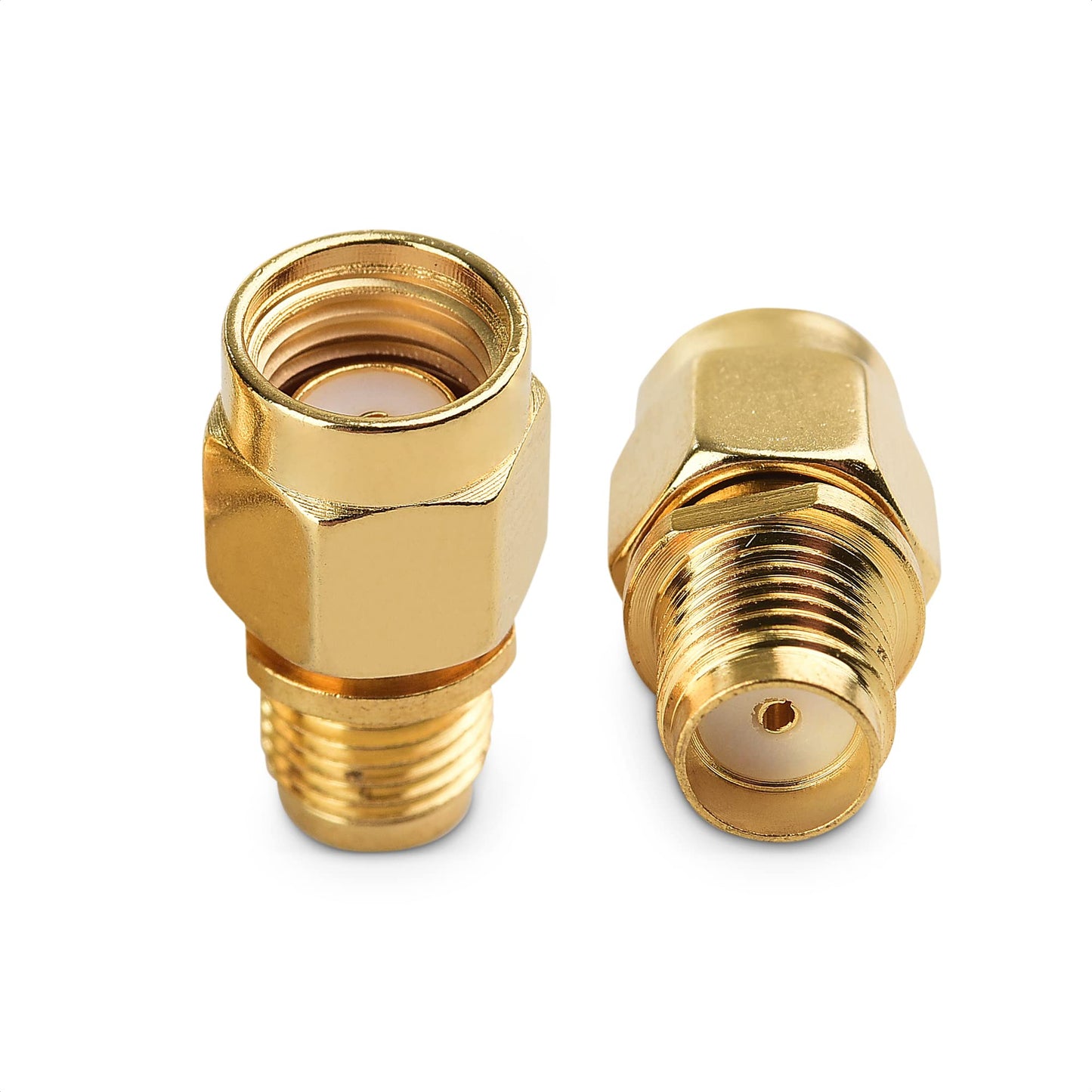 Cable Matters 2-Pack SMA Female to RPSMA Male Adapter (SMA Male to Female Reverse Polarity Gender Changer Adapter)