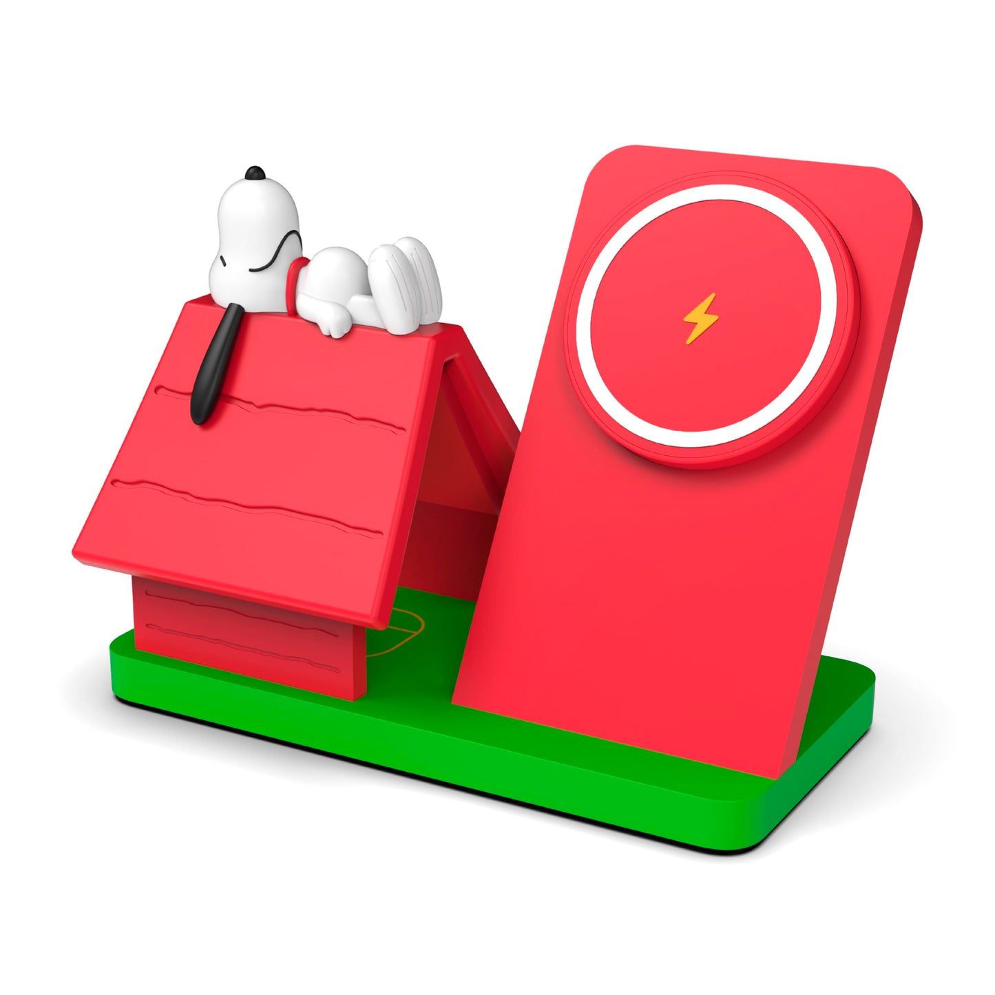 SOAR Peanuts Wireless Charging Station Red Dog House