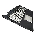 Laptop Replacement Palmrest Upper Cover Case Compatible for Dell Inspiron 3501 3502 3505 033HPP AP2X2000101 Shell Black