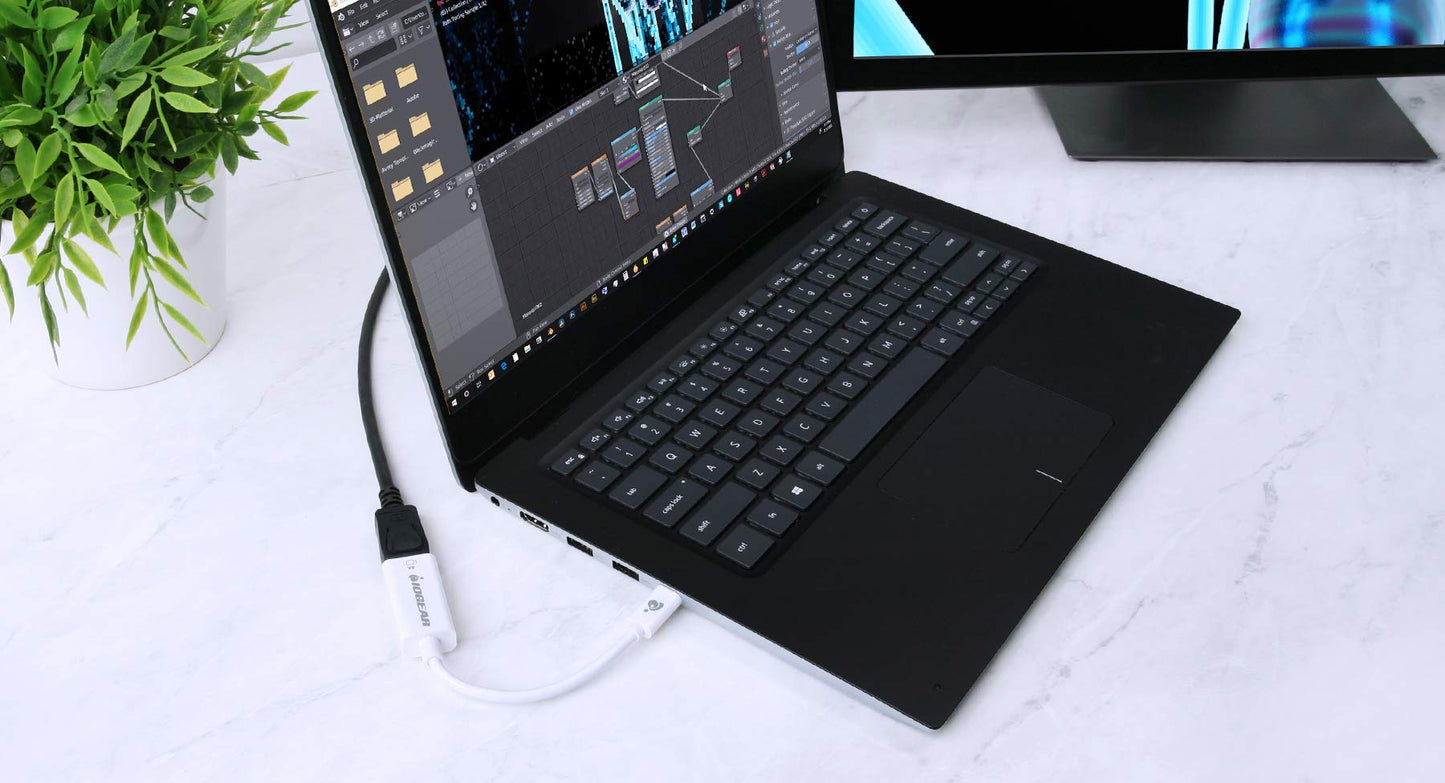 IOGEAR 4K60Hz USB-C to DisplayPort Adapter - GUC3CDP60