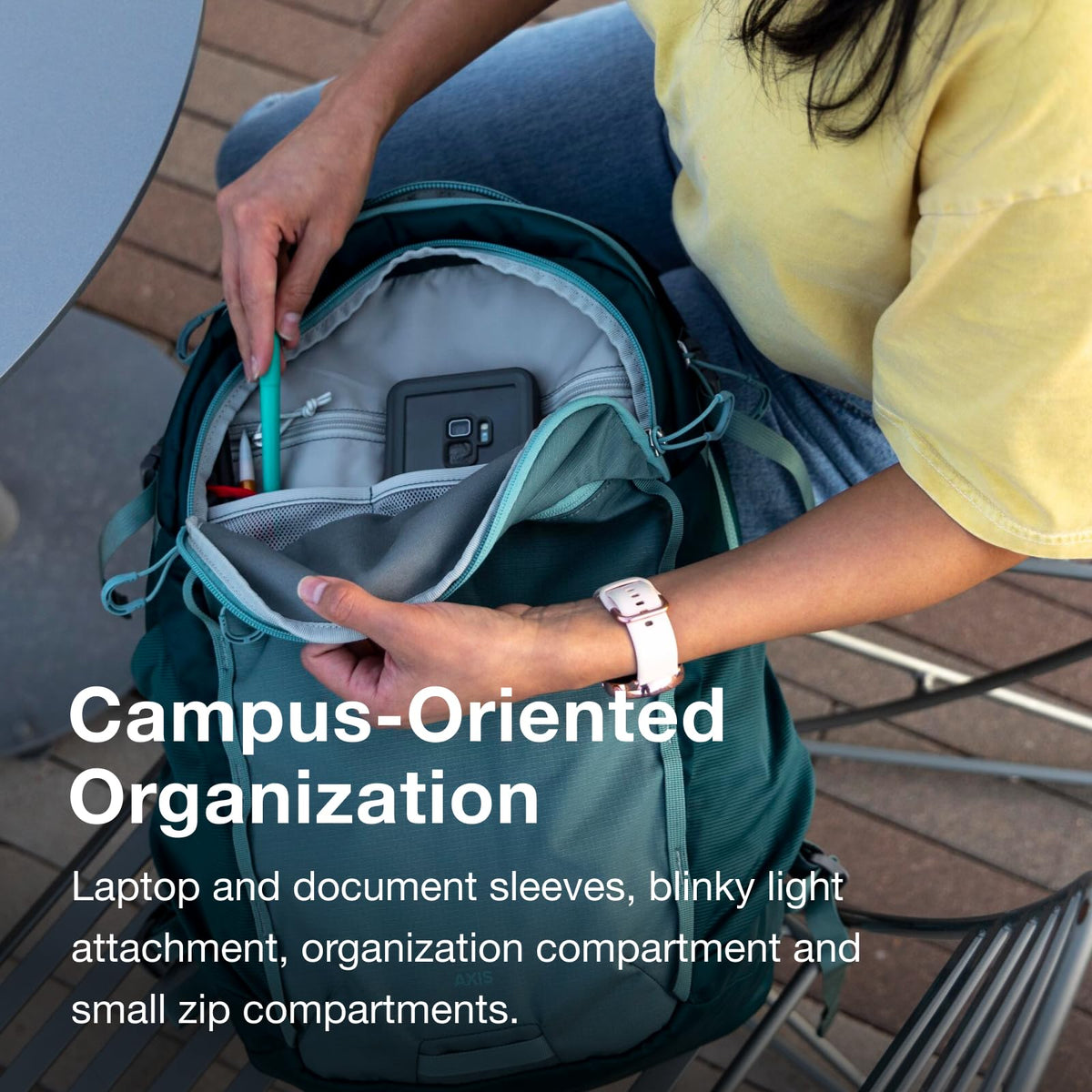 Osprey Axis Laptop Backpack, Blue OS