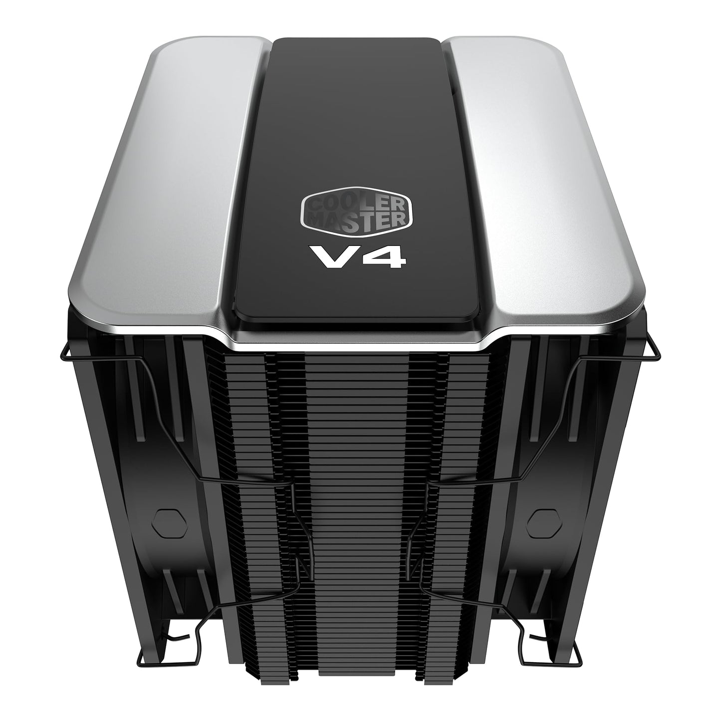 Cooler Master V4 Alpha 3DHP CPU Air Cooler - Patented 3D Heat Pipe Technology, Dual 120mm PWM High Airflow Fans, Quiet Cooling & Easy Installation